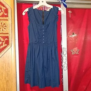 Navy blue be bop dress